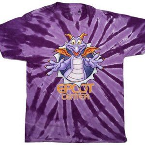 Disney Parks Figment Purple Tie Dye T-shirt